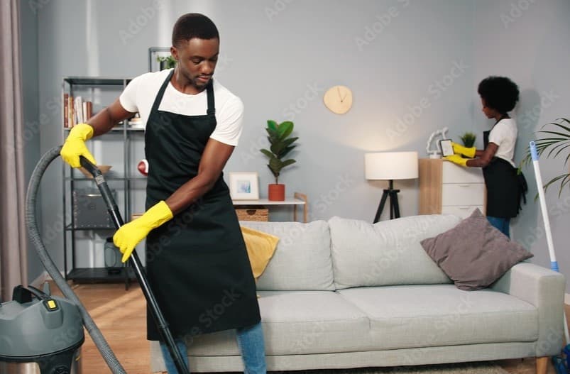 Fumigation in progress
